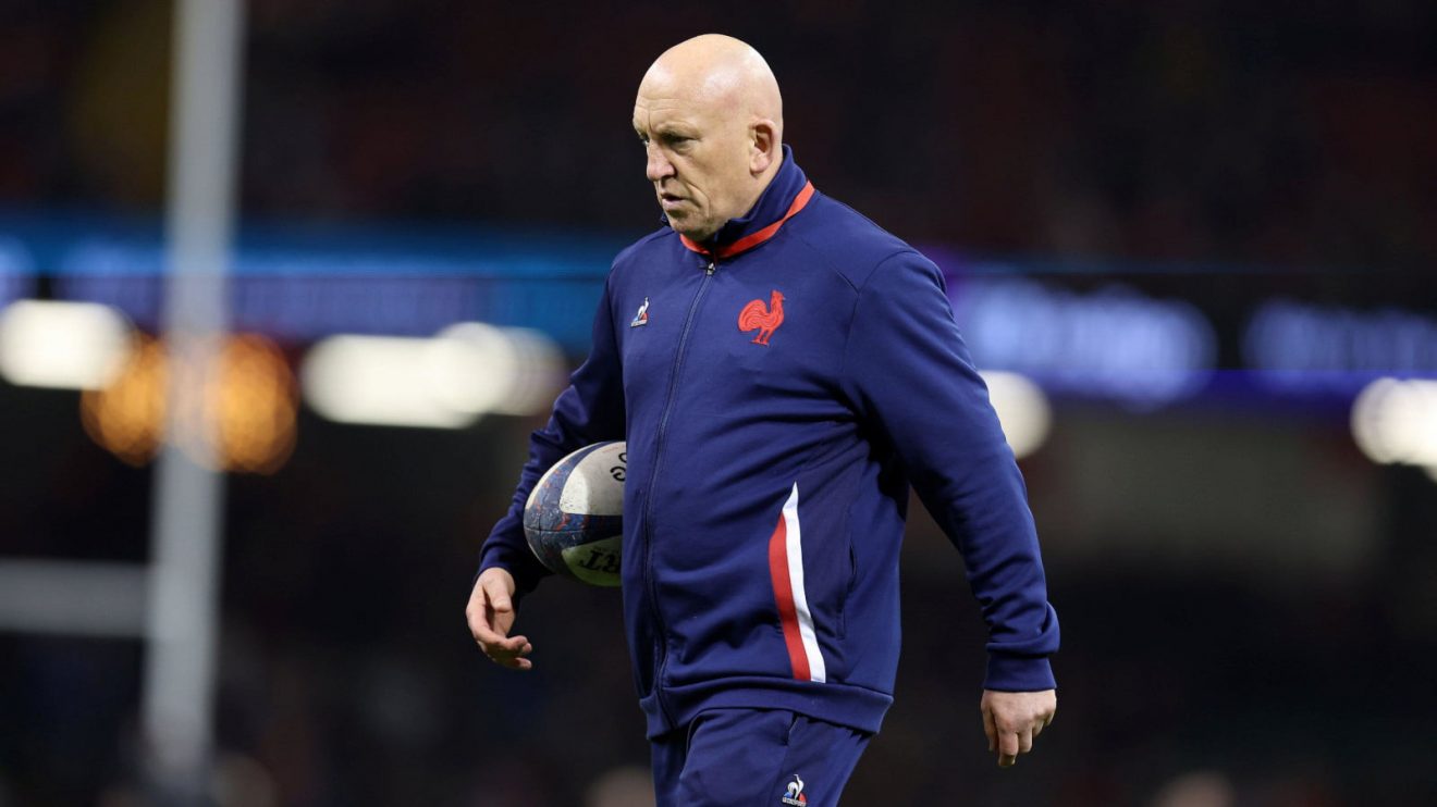 Shaun Edwards as France defence coach in 2025 Six Nations.