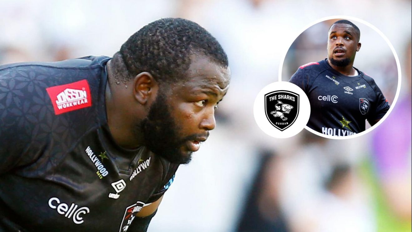 Sharks prop Ox Nche and an insert of hooker Fez Mbatha.