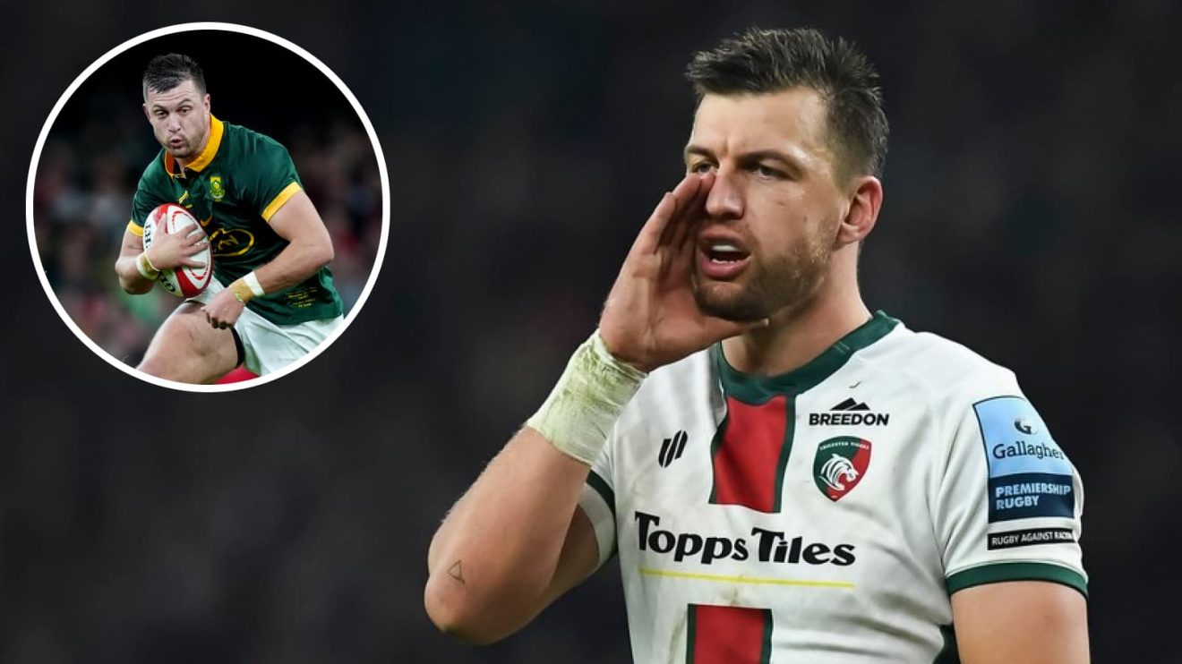 Springboks and Leicester Tigers fly-half Handre Pollard