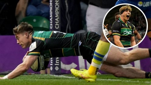 Northampton v Clermont: Five takeaways as ‘lethal’ Tommy Freeman makes Lions statement as Saints’ eggs stay in European basket