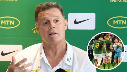 Rassie Erasmus issues two-word response after World Rugby decides the fate of the Bomb Squad
