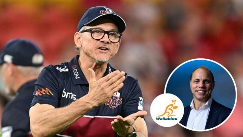 Wallabies one step closer to appointing Joe Schmidt successor as favoured candidate revealed after key ‘secret meeting’ – report