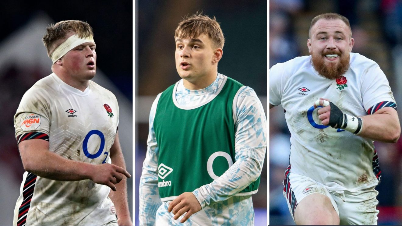 A three panel image of Fin Baxter, Theo Dan and Joe Heyes