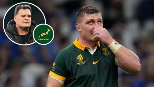 Concerning update for Rassie Erasmus as World Cup-winning Springbok suffers season-ending neck injury