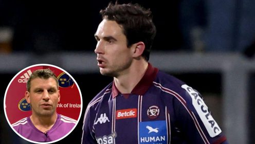 Munster coach opens up on Joey Carbery threat as Alex Nankivell update issued
