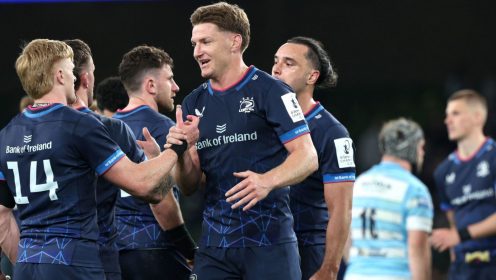 Jordie Barrett: The ‘absolutely ridiculous’ numbers behind All Blacks star’s performance for Leinster against Glasgow