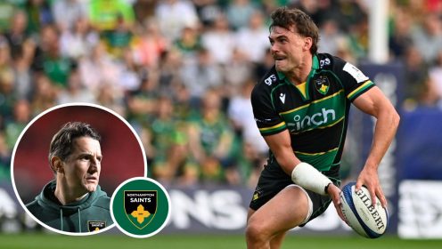 England star to be assessed after concerning knock in Northampton Saints’ Champions Cup victory