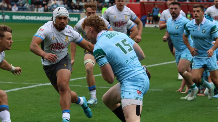 Michael Hand in action for Chicago Hounds. (Chicago Hounds image credit)