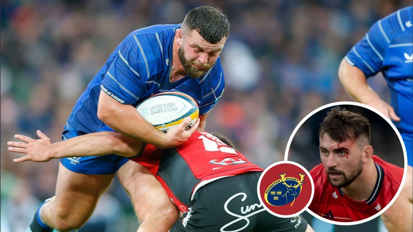 Leinster prop Michael Milne and hooker Lee Barron arrive at Munster on loan.