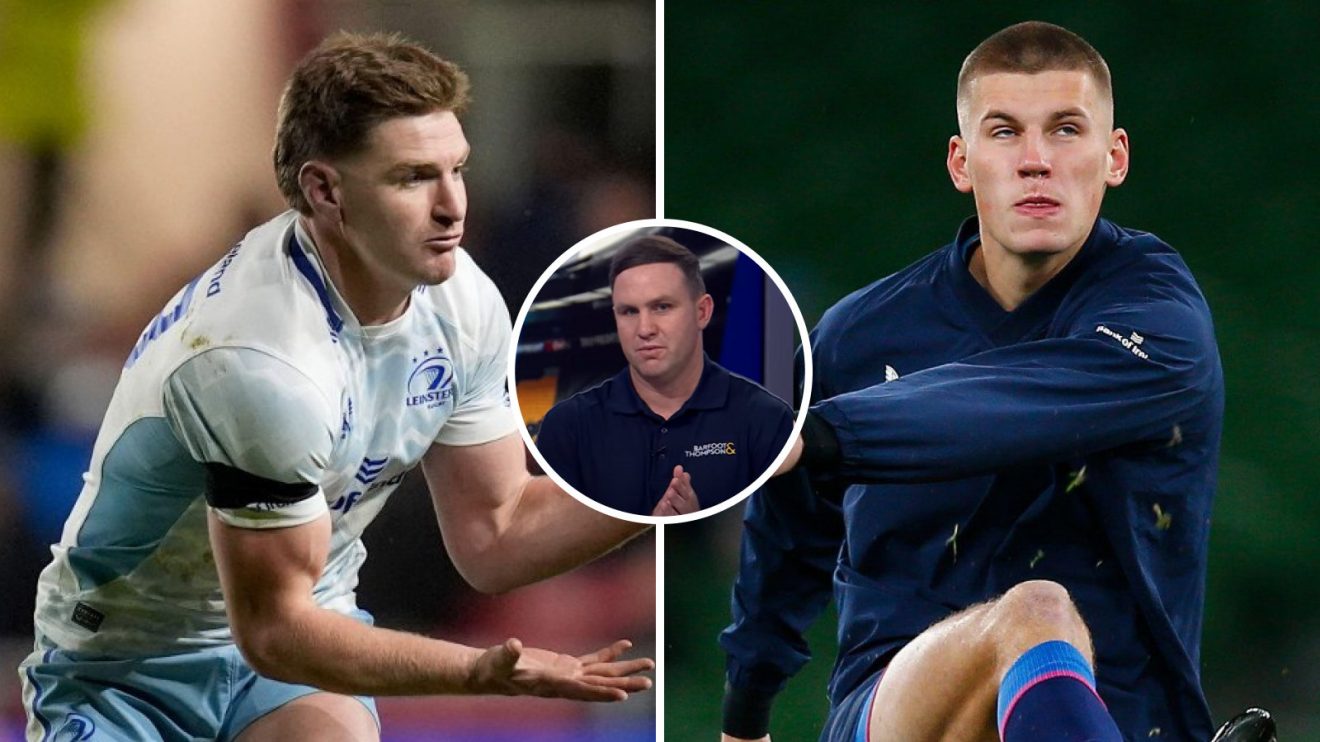 Jordie Barrett Sam Prendergast and James Parsons image