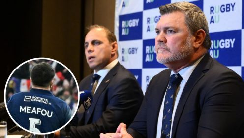 Rugby Australia complain to World Rugby over France ‘poaching’ after fears they have missed out on next Emmanuel Meafou