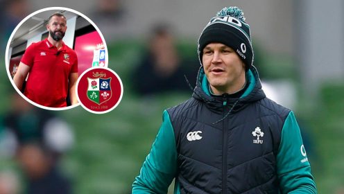 Lions boss Andy Farrell confirms significant Johnny Sexton appointment as Ireland legend makes big call on coaching future despite previous reservations