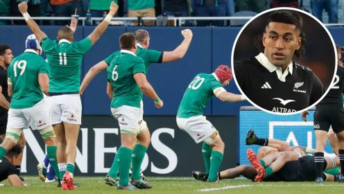 Rieko Ioane move exposes New Zealand’s ‘weird obsession’ with Ireland as All Blacks great makes Leinster promise