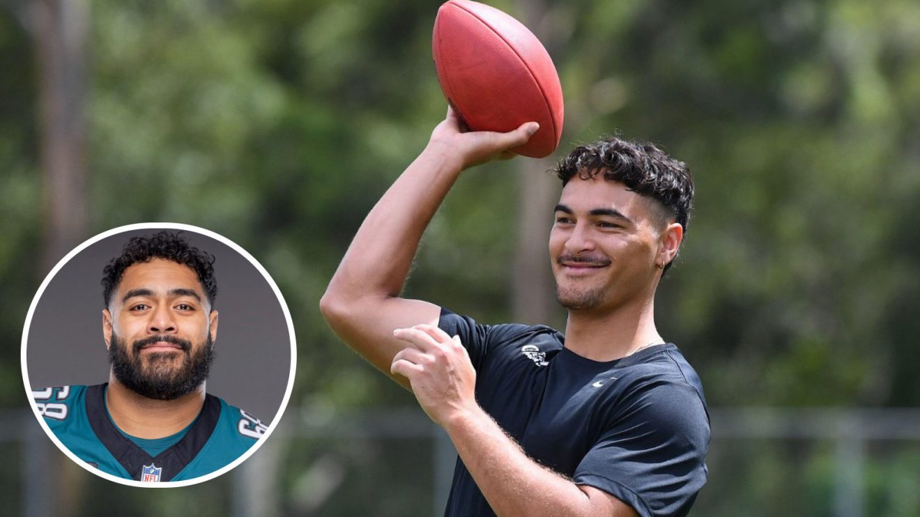 Jordan Mailata and Jordan Petaia image