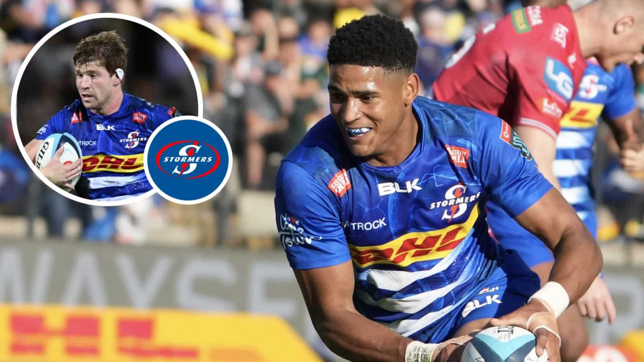 Sacha Feinberg-Mngomezulu and an inset of Evan Roos.