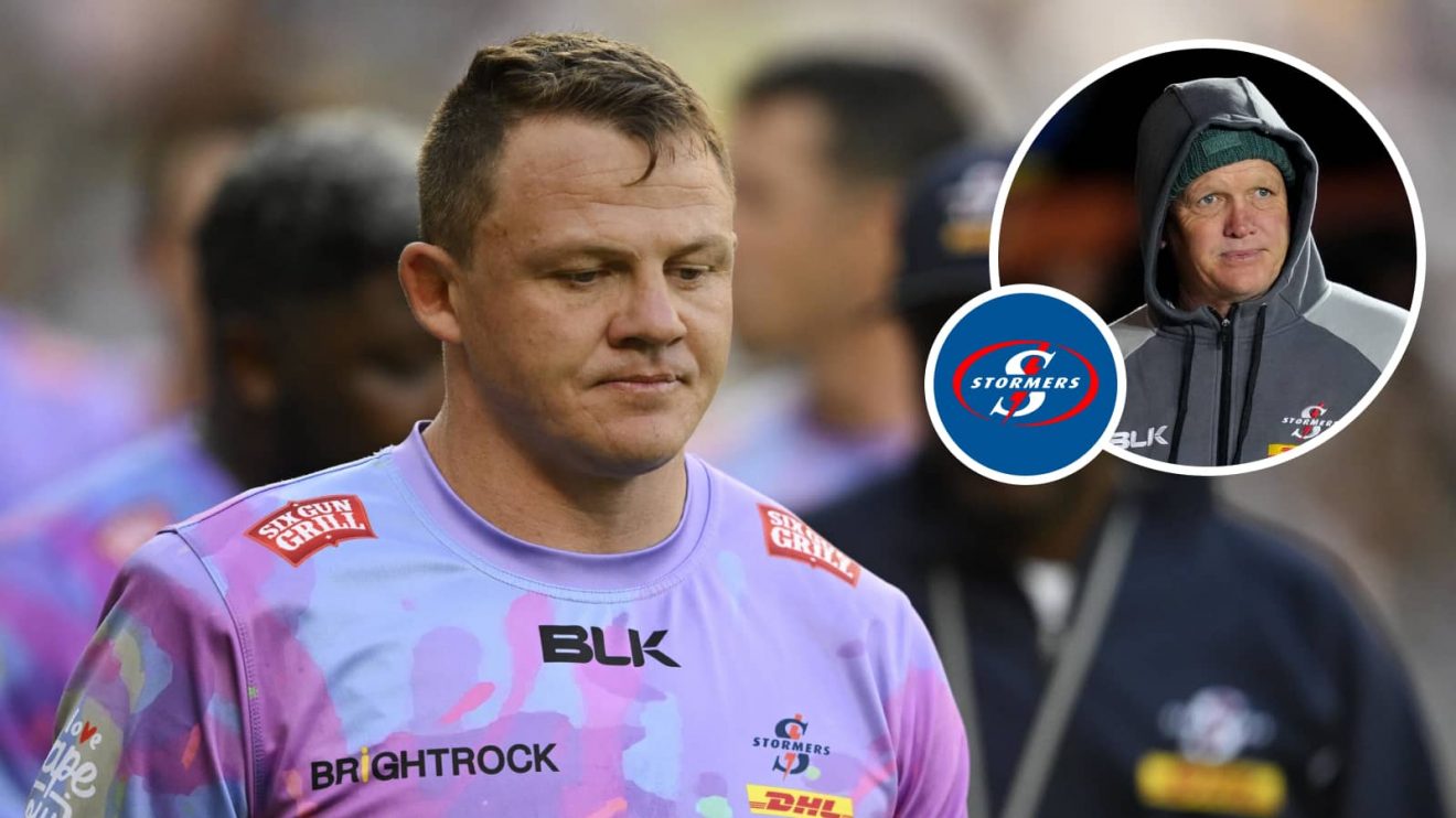 Stormers veteran Deon Fourie and an inset of DOR John Dobson