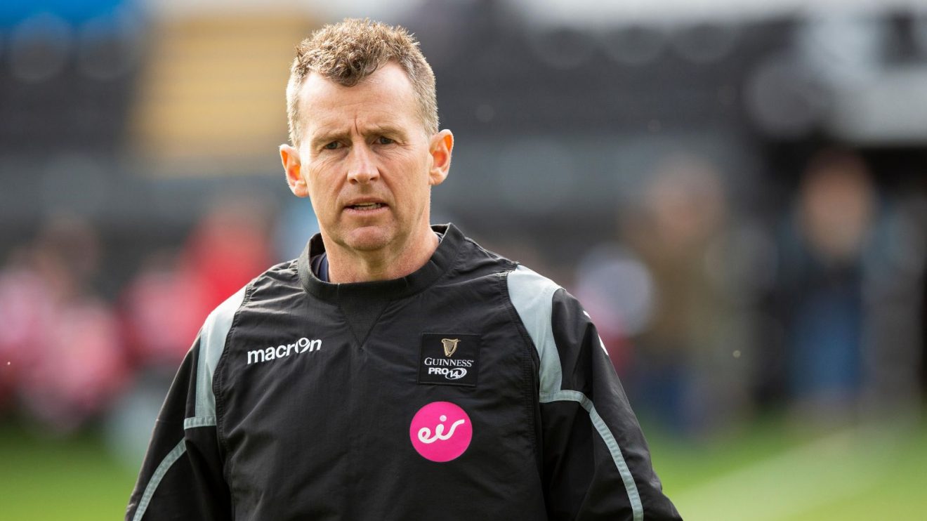 Nigel Owens in his refereeing days