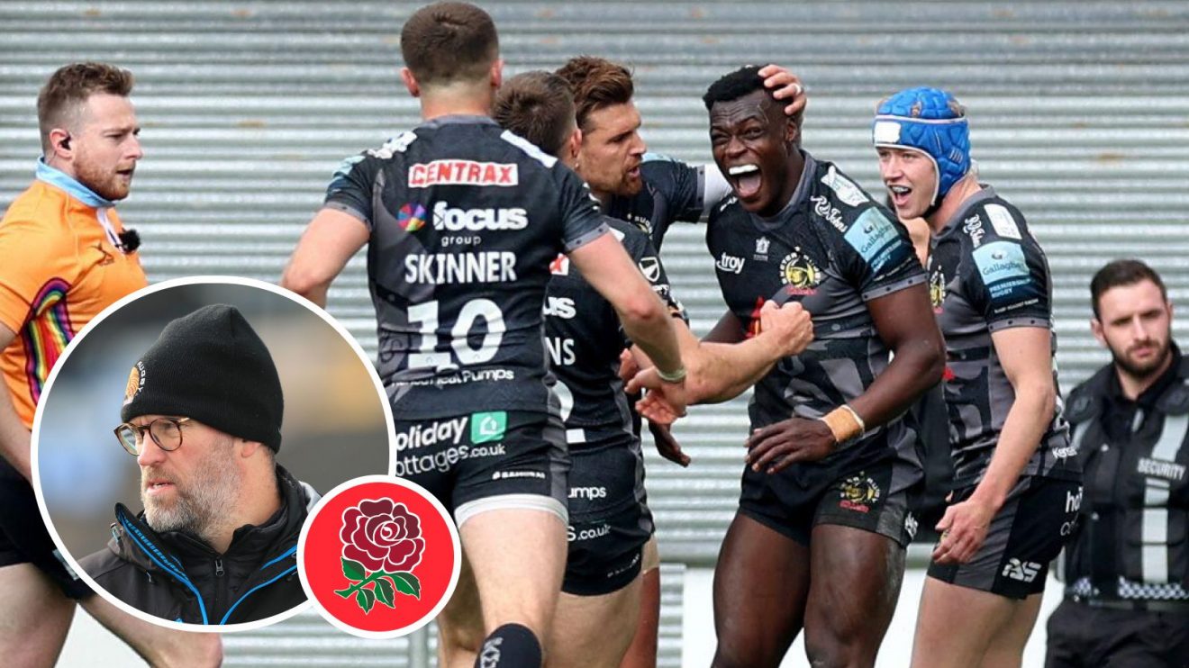 A two layered image of Paul Brown-Bampoe and Rob Hunter