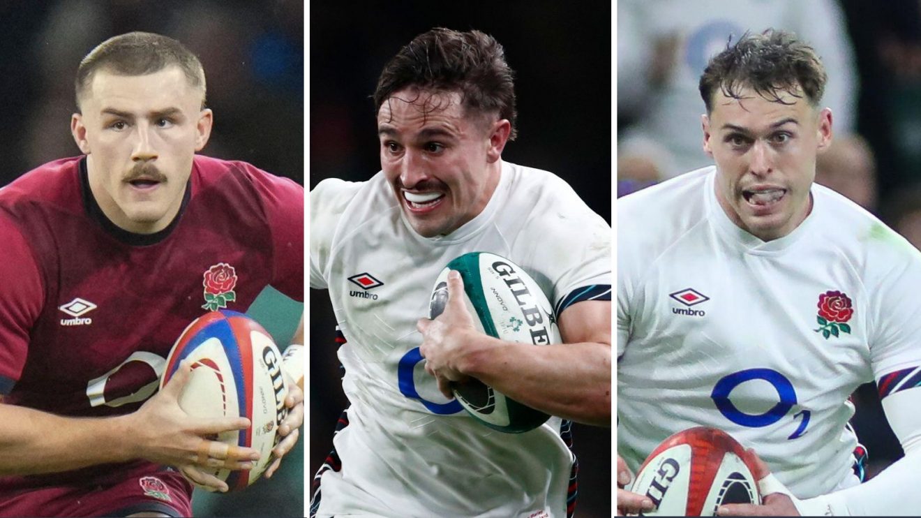 A three panel image of Ollie Sleightholme, Cadan Murley and Tom Roebuck