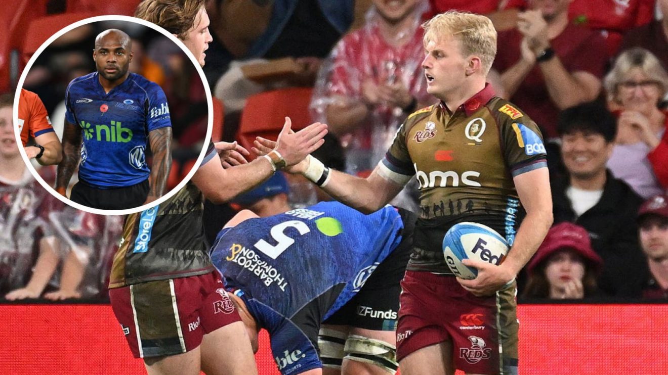 Tom Lynagh impressed for the Reds.
