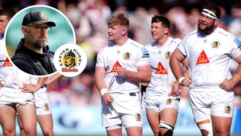 Exeter boss blasts ‘unacceptable’ defeat after coming ‘under an avalanche’ at Kingsholm