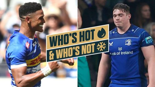 Who’s hot and who’s not: Sensational Springboks rookie, ex-All Black’s ‘low level’ comment and misery for Irish teams