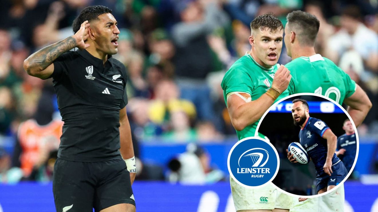 Rieko Ioane will link up with Leinster next season.