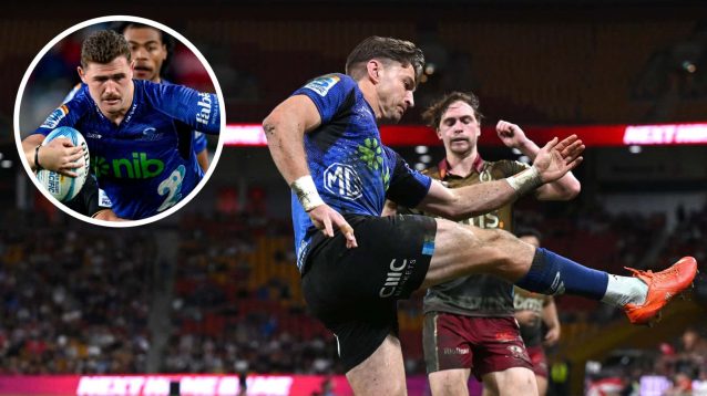 Blues player ratings: ‘Masterful’ Beauden Barrett makes ‘compelling’ All Blacks case as powerhouse pack blows Force away