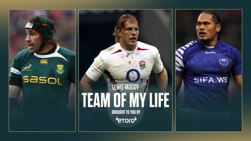 Lewis Moody’s Team of My Life: Springboks ‘artist’ and the ‘biggest and strongest’ human in the world