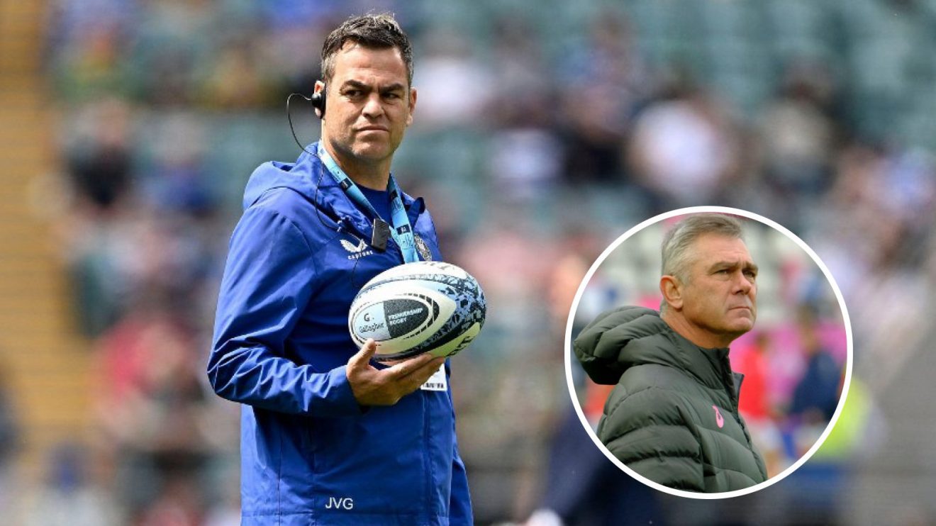 Johann van Graan and Heyneke Meyer image