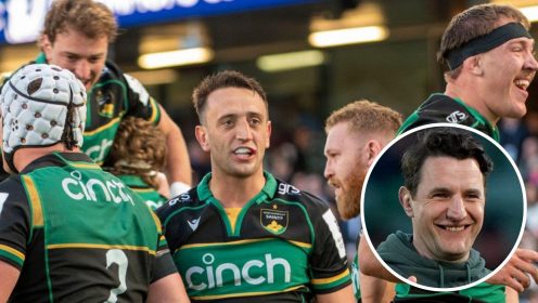 Alex Mitchell hails ‘fearless’ Northampton players after Leinster ‘punched in the face’