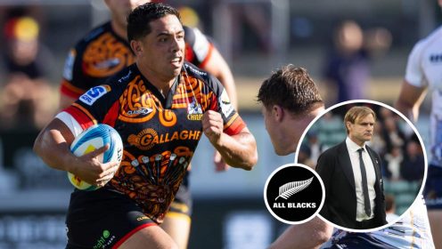 Scott Robertson concern as All Blacks star issues injury update on ‘crushed’ collarbone