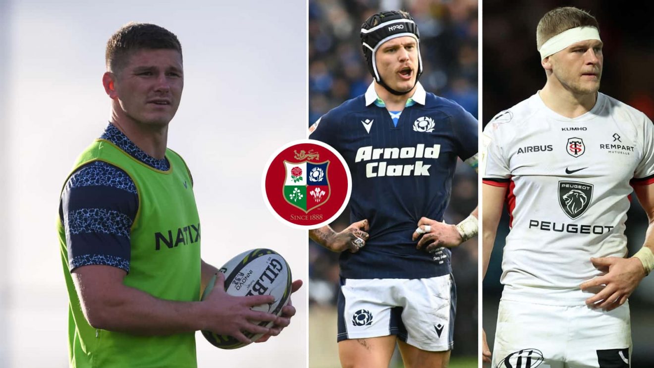 Split image of Owen Farrell, Jack WIllis and Darcy Graham.jpg