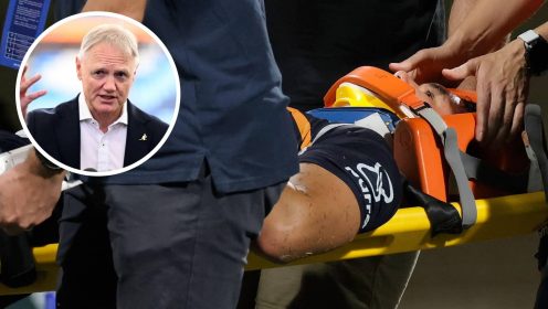 Brumbies issue update on Wallabies star’s injury after frightening incident ahead of Lions series