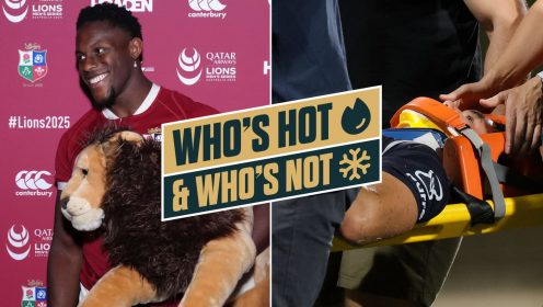 Who’s hot and who’s not: British & Irish Lions tourists and significant appointments while Wallabies left sweating on injured duo