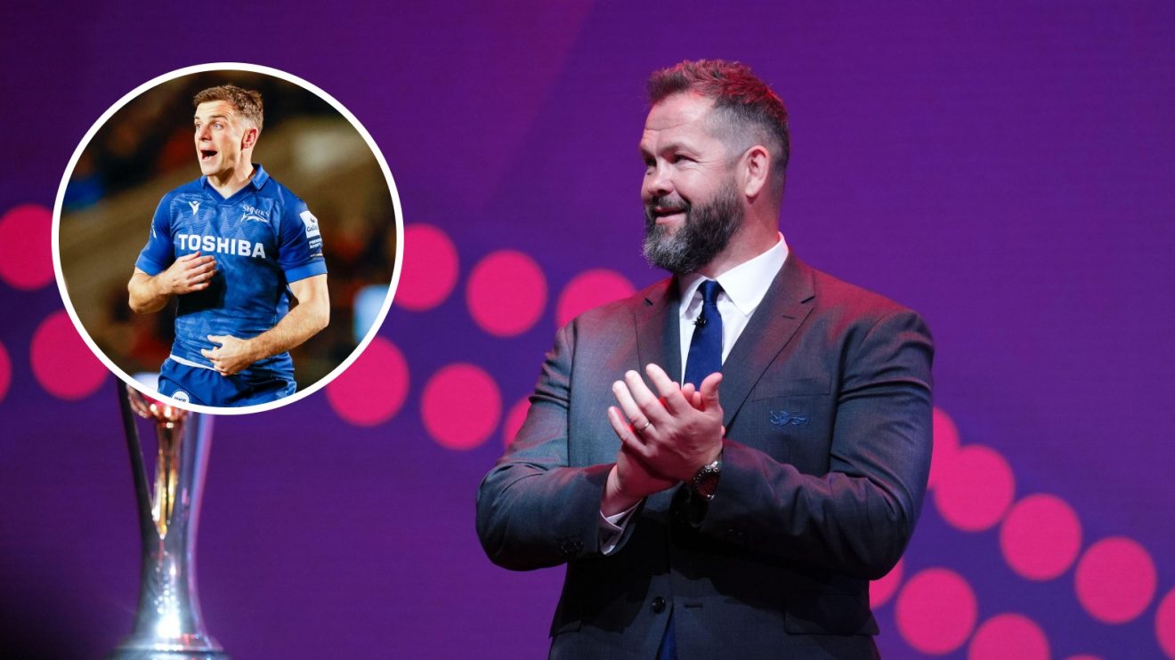 George Ford Andy Farrell Lions tour