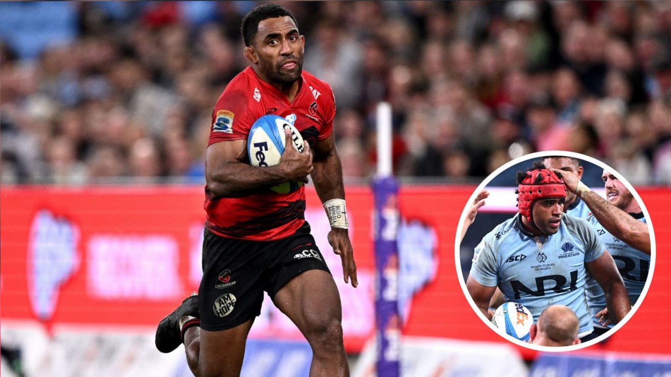 Sevu Reece made it 65 Super Rugby tries on Friday.