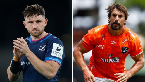 URC teams: Leinster include 7 B&I Lions as Sione Tuipulotu returns for Glasgow and Eben Etzebeth recovers