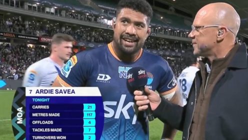 Ardie Savea dubbed ‘best player in the world’ by ex-All Black after ‘OUT OF THIS WORLD’ performance