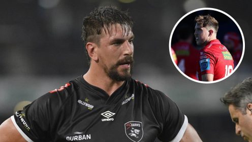 Sharks v Scarlets:  Five takeaways as Eben Etzebeth provides some ‘glee’ in a ‘miserable’ URC encounter