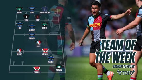 Premiership Team of the Week: ‘Man on a mission’ boosts England hopes while ‘X-factor’ Marcus Smith finds ‘confidence’ again