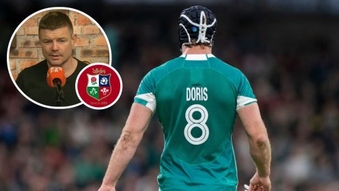 Brian O’Driscoll: Caelan Doris ‘will take a while to recover’ from British and Irish Lions disappointment