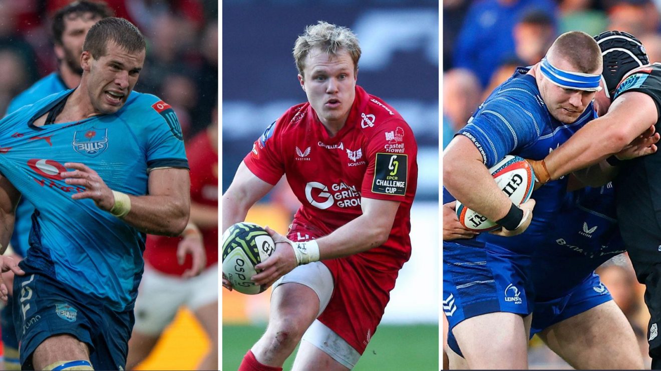 A three panel image of Cameron Hanekom, Blair Murray and Jack Boyle