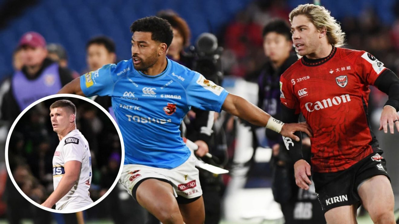 Owen Farrell, Richie Mo'unga and Faf de Klerk all feature in the top five.
