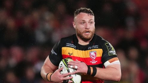 The ‘walk off’ message Ruan Ackermann has for Gloucester fans ahead of his last run at Kingsholm