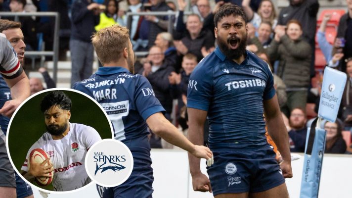 Rekeiti Ma'asi-White has impressed for Sale Sharks this season.