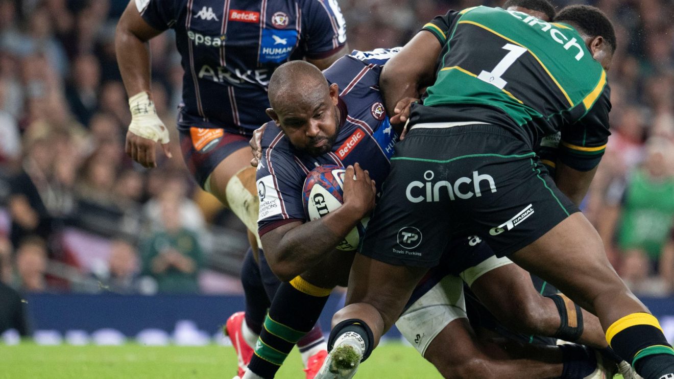 Jefferson Poirot UBB v Northampton Champions Cup final 2025 - Alamy