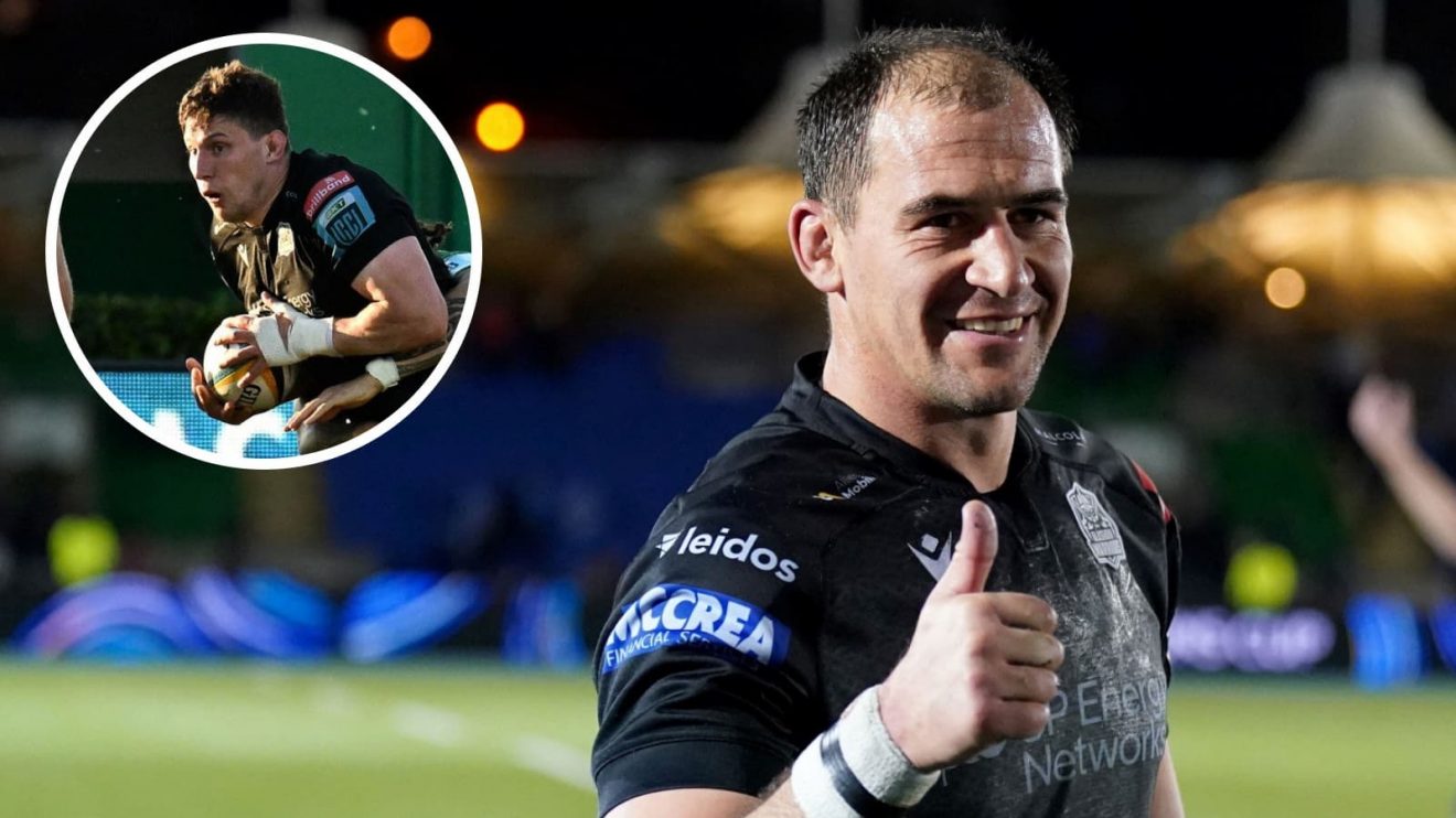 Henco Venter and Rory Darge impressed for Glasgow Warriors.