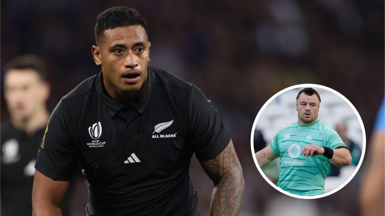 Shannon Frizell and Cian Healy pic