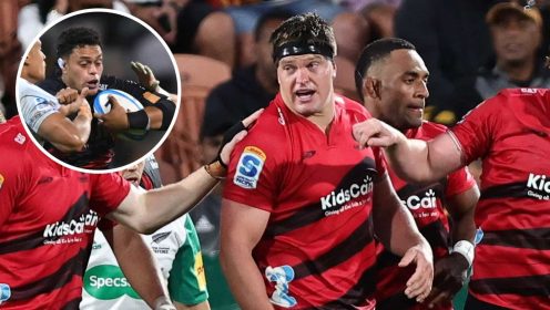Crusaders player ratings: Scott Barrett ‘silences doubters’ as All Blacks hopeful leads dominant pack performance